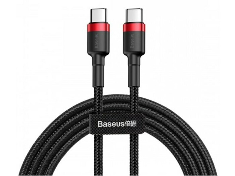 کابل شارژ سریع و انتقال داده تایپ سی بیسوس Baseus Cafule Type-C PD2.0 Cable 2m