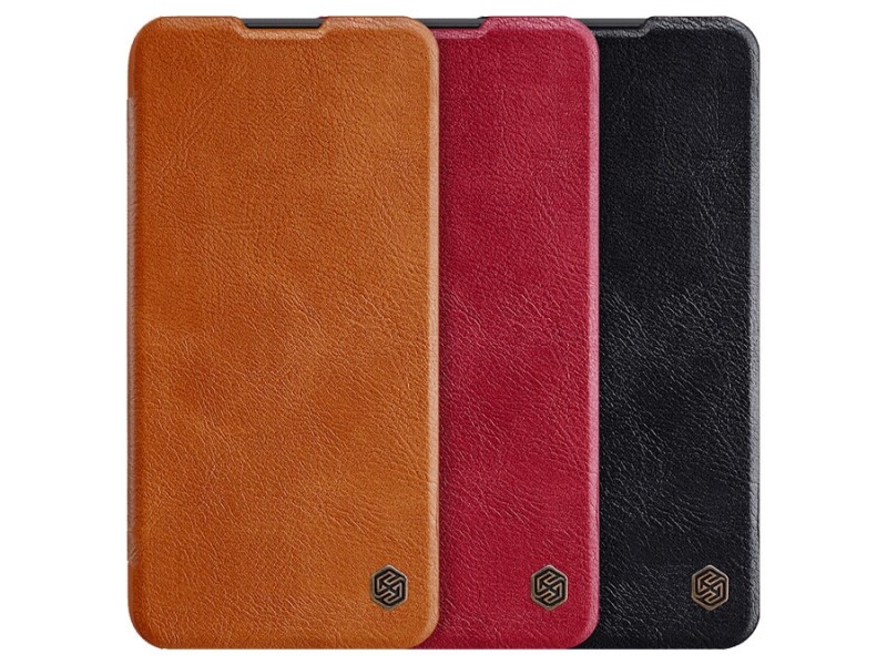 کیف چرمی نیلکین هواوی Nillkin Qin Leather Case Huawei P40 Lite/Nova 7i/Nova 6SE