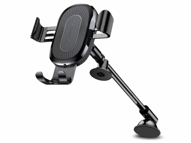 پایه نگهدارنده و شارژ بی سیم داخل خودرو بیسوس Baseus Wireless Charger Gravity Car Mount