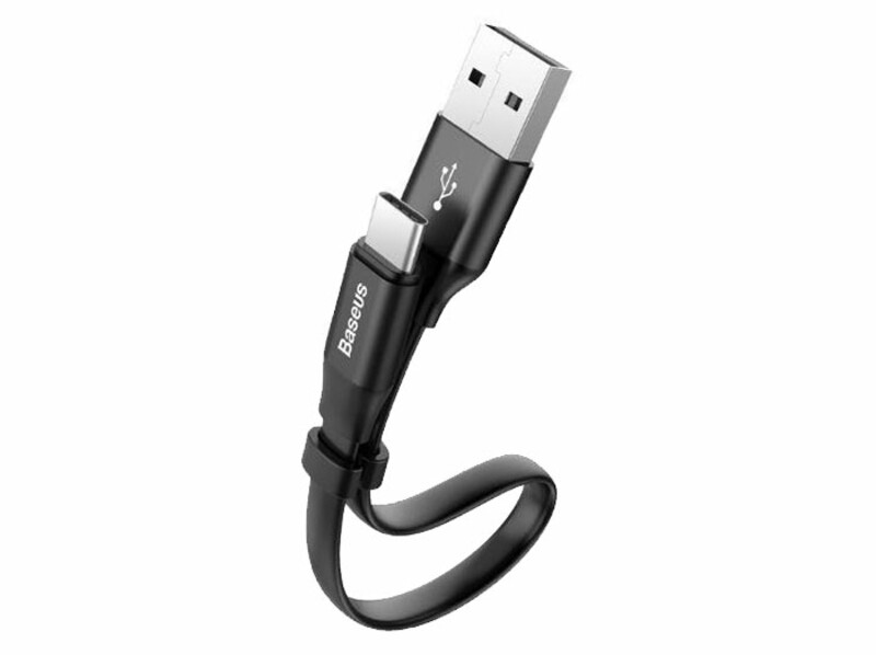 کابل شارژ و انتقال داده تایپ سی بیسوس Baseus Nimble Type C Portable Cable 23cm