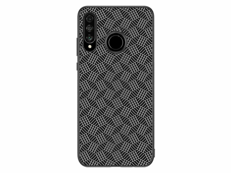 قاب محافظ فیبر نیلکین هواوی Nillkin Synthetic Fiber Plaid Case Huawei P30 Lite/ Nova 4e