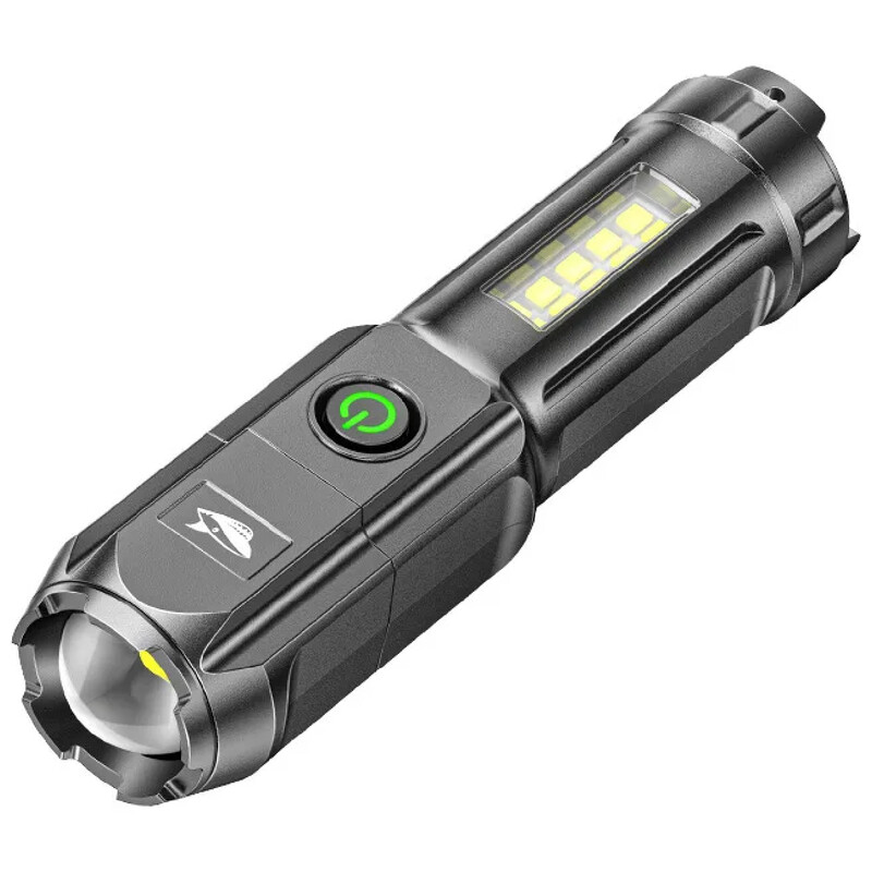 چراغ قوه شارژی ضدآب و پاوربانک اسمایلینگ شارک SD-1005