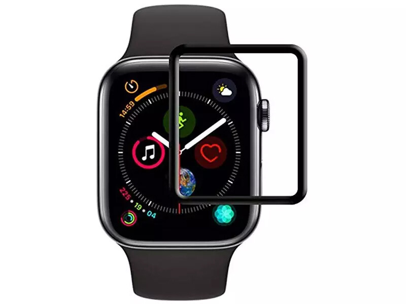 محافظ صفحه نمایش اپل واچ 44 میلی متری تمام چسب ترتل Turtle Brand Screen Guard iWatch 44mm 3D Glass