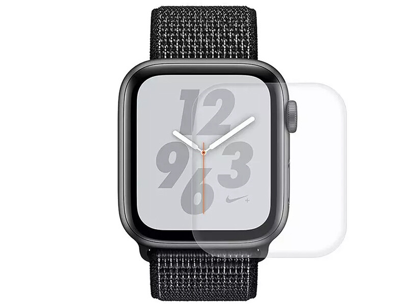 محافظ صفحه نمایش اپل واچ 44 میلی متری بوف Buff Silicone Glass Apple Watch 44mm