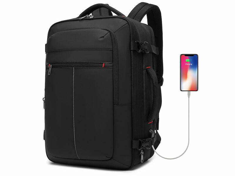 کوله پشتی لپ تاپ 17.3 اینچ یو اس بی دار ضد آب پوسو POSO BACKPACK FOR 17.3" LAPTOP PS-663