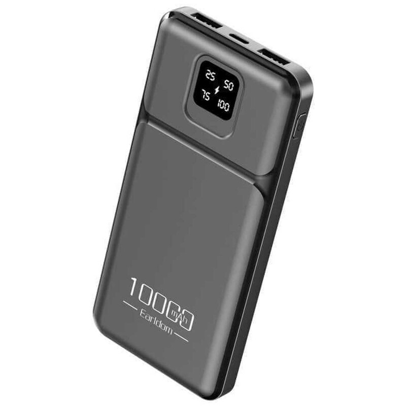 پاوربانک یو اس بی 2.1 آمپر 10000 ارلدام ET-PB64
