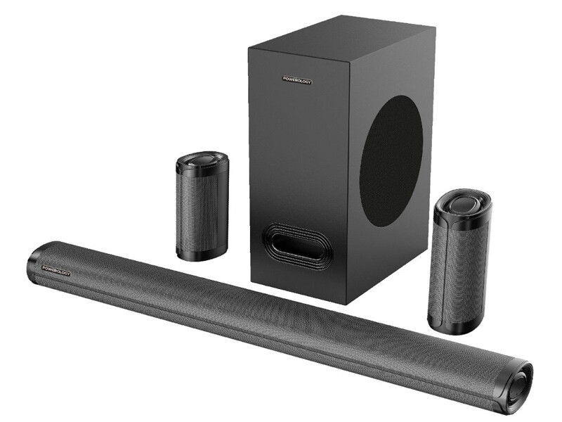 ساندبار 5.1 کانال پاورولوژی Powerology Immersive Audio 5.1CH Wireless Soundbar PBAR51WL