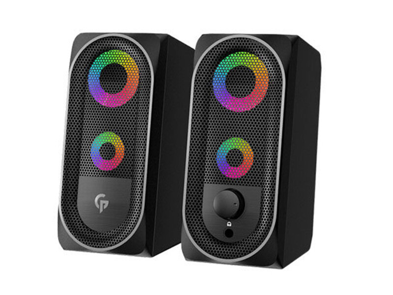 اسپیکر استریو گیمینگ پورودو porodo PDX511BT-BK stereo bluetooth gaming speakers