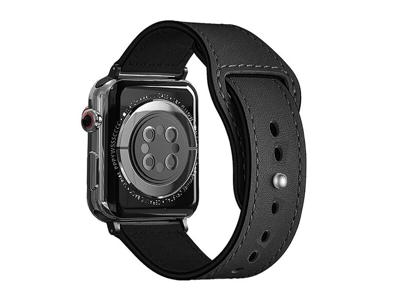 بند چرمی اپل واچ 44 و 45 میلی متر پورودو Porodo iGuard Leader Loop Band Apple Watch 44/45mm