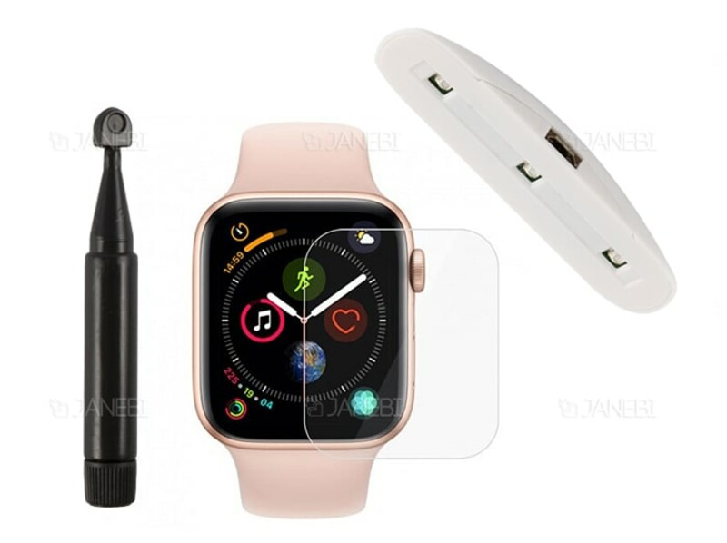 محافظ صفحه نمایش شیشه ای یو وی اپل واچ RG UV Glass Apple Watch 44mm