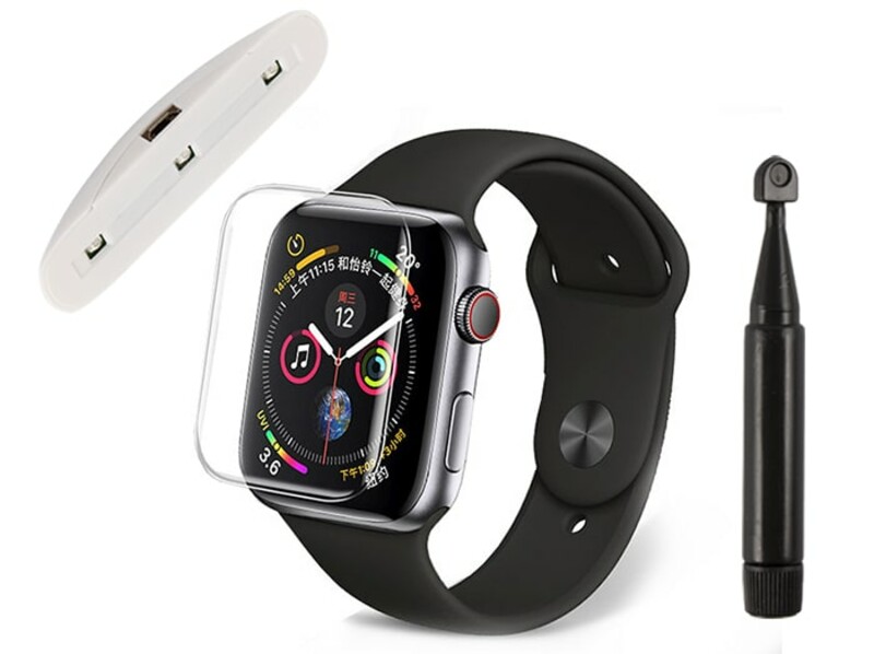محافظ صفحه نمایش شیشه ای یو وی اپل واچ UV Glass Apple Watch 40mm