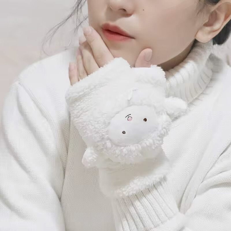 دستکش گرمکن فانتزی شارژی طرح بره ناقلا JP-nh001