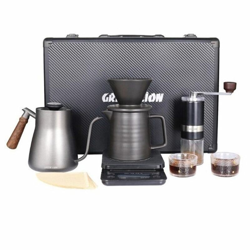 ست قهوه‌ساز 6 تکه گرین G-80 GNG80COFFBK