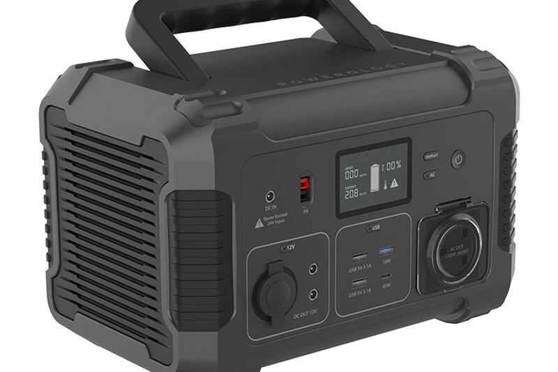 پاوربانک 140400 میلی‌آمپرساعت مولد برق  500 وات پاورولوژی Powerology Power Generator PGN500PD