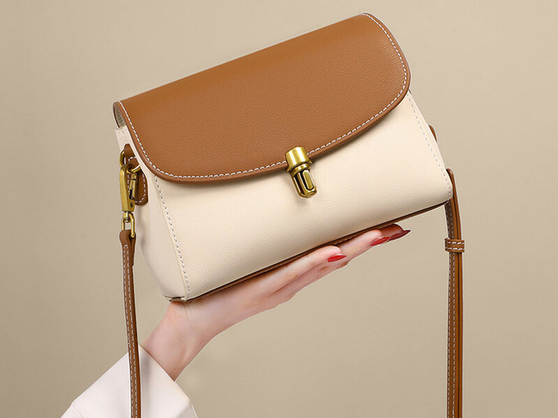 کیف دوشی زنانه چرمی New Women's Crossbody Genuine Leather Bag 6920