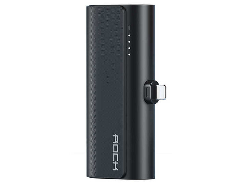 مینی پاور بانک فست شارژ راک مخصوص گوشی اپل ROCK POWERBANK LIGHTNING PD P82 V0556P