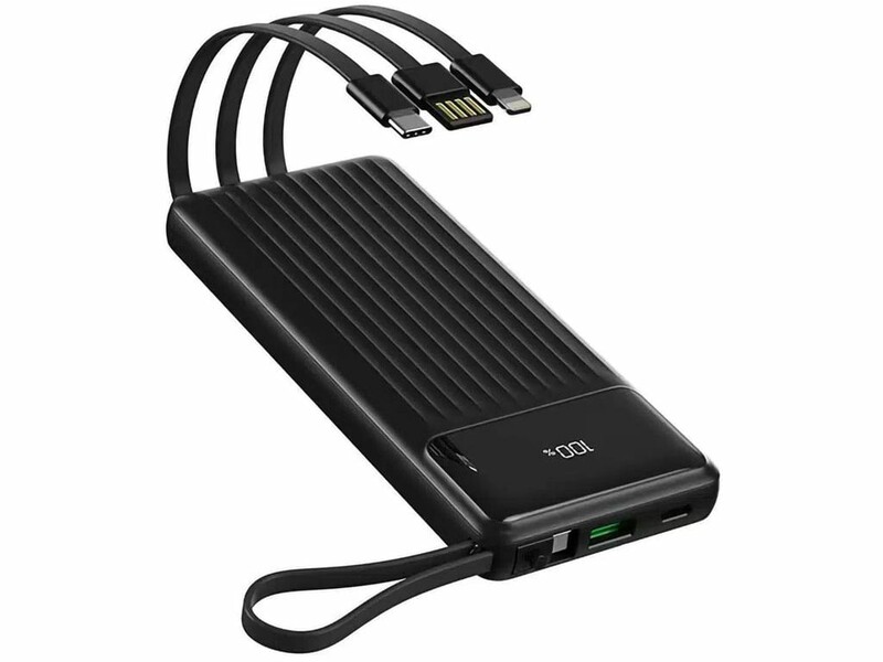 پاوربانک فست شارژ 10000 راک Rock P79 22.5W PD QC Fastcharge Powerbank