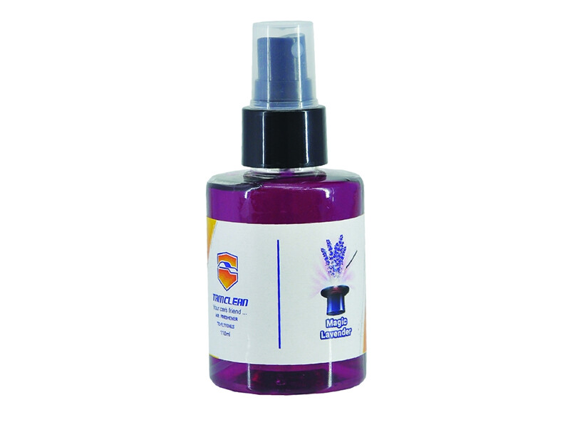 اسپری خوشبو کننده خودرو تام کلین مدل مجیک لوندر در حجم 110 میلی لیتر با رایحه اسطوخودوس Tom Klein TC-FL110NLS car air freshener spray