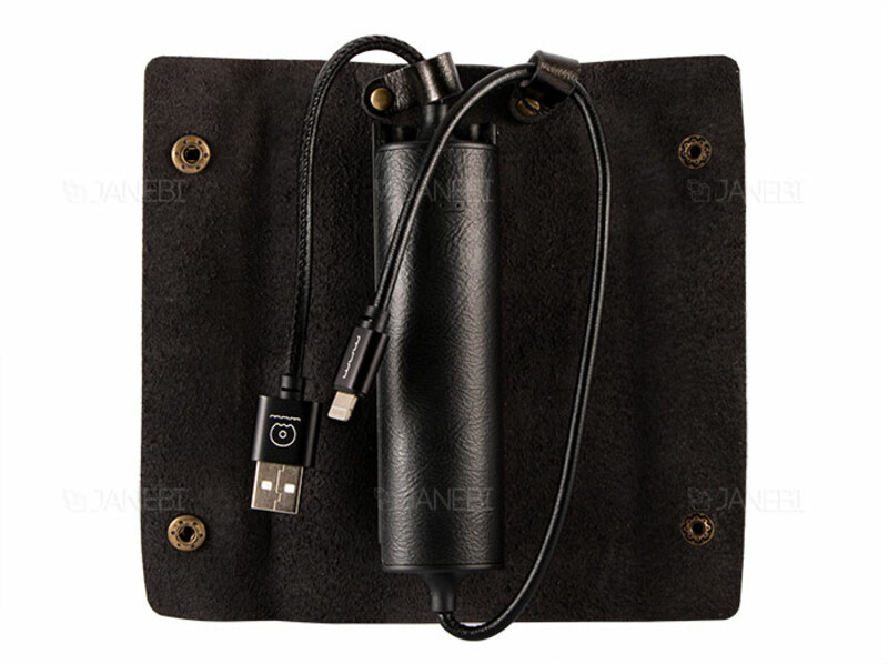 پاور بانک با کابل لایتنینگ WUW Y24 2400mAh Power Bank