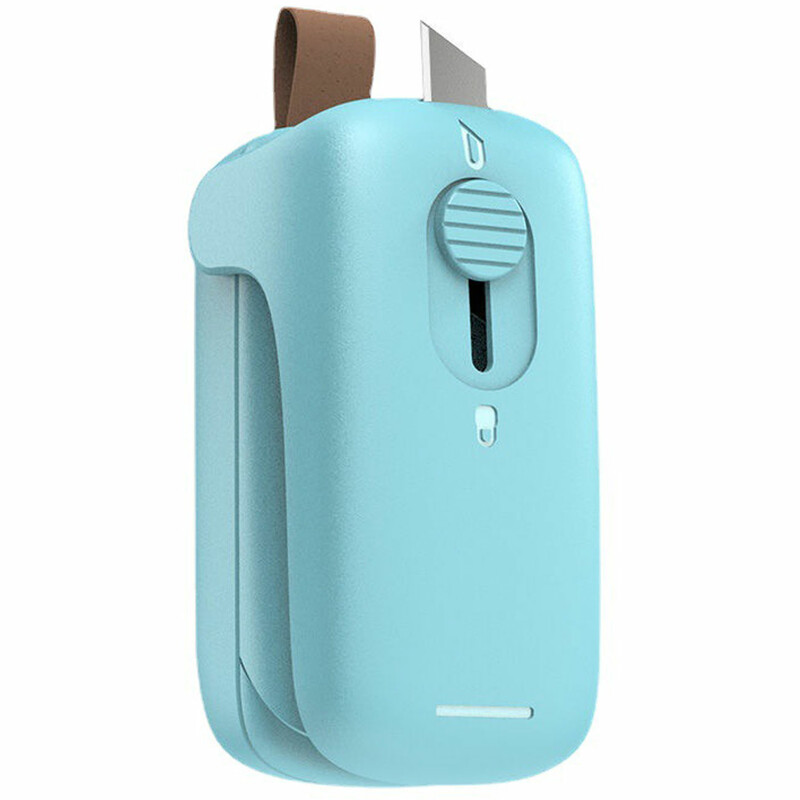 دستگاه پلمپ کننده کیسه خانگی حرارتی و چاقوی کوچک E-006-02