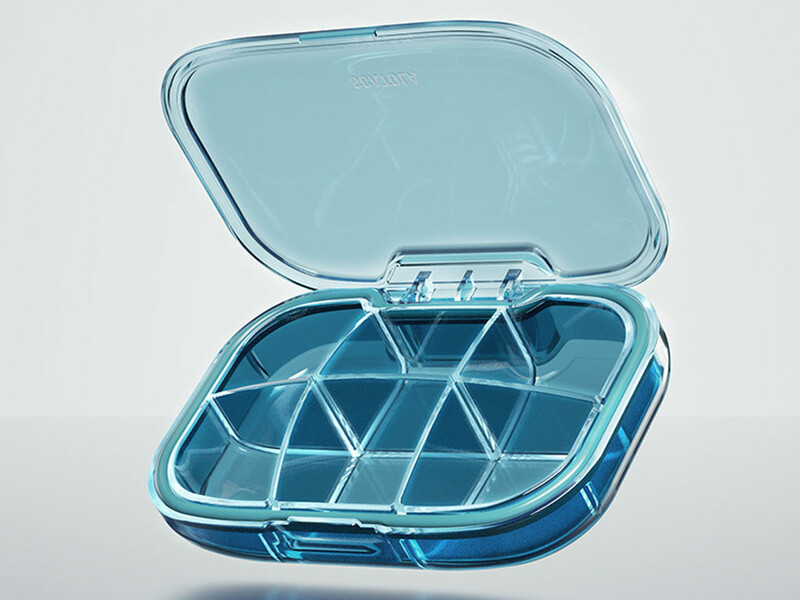 جعبه قرص قابل حمل 6 عددی USAR Portable Pill Box