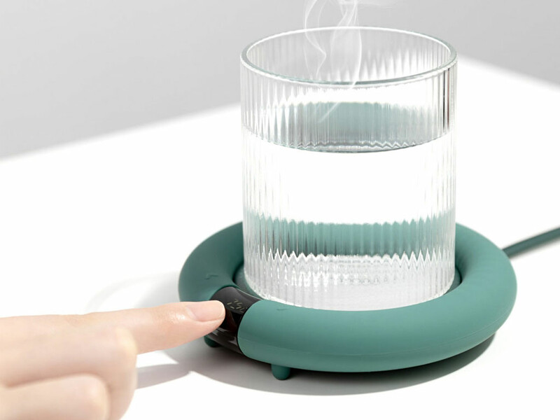 زیر لیوانی حرارتی سه سرعته three-speed timed heating coaster 353A