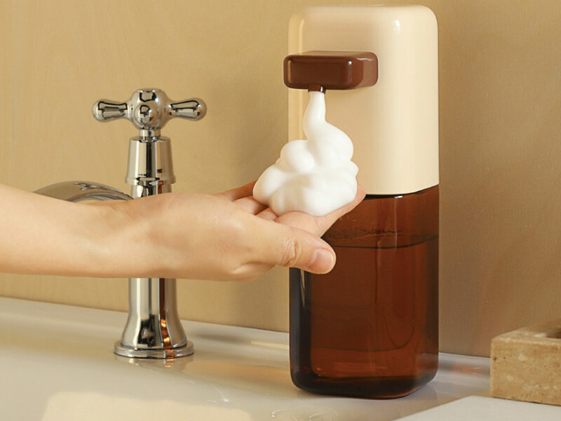 دستگاه فوم ساز مایع دستشویی اتوماتیک smart foam hand sanitizer machine HS03