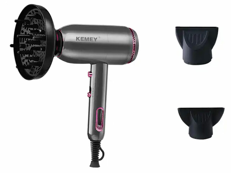 سشوار یون منفی 3500 وات کمی Kemei Professional Hair Dryer KM-6841