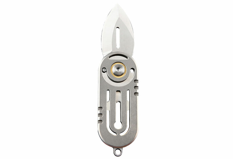 چاقو آنباکسینگ چندکاره تیتانیومی Multifunctional titanium alloy unboxing knife sharp