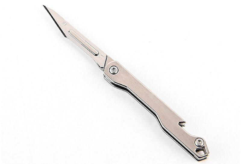 چاقو آنباکسینگ ضدزنگ تاشو Stainless steel unboxing mini folding knife