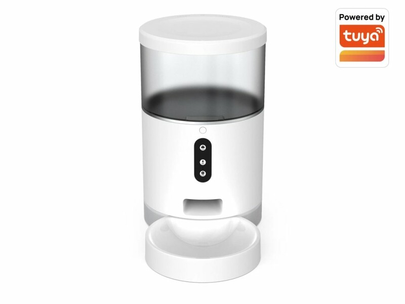 ظرف غذای اتوماتیک حیوانات خانگی  TUTA Smart 4L Pet Feeder Monitor Camera