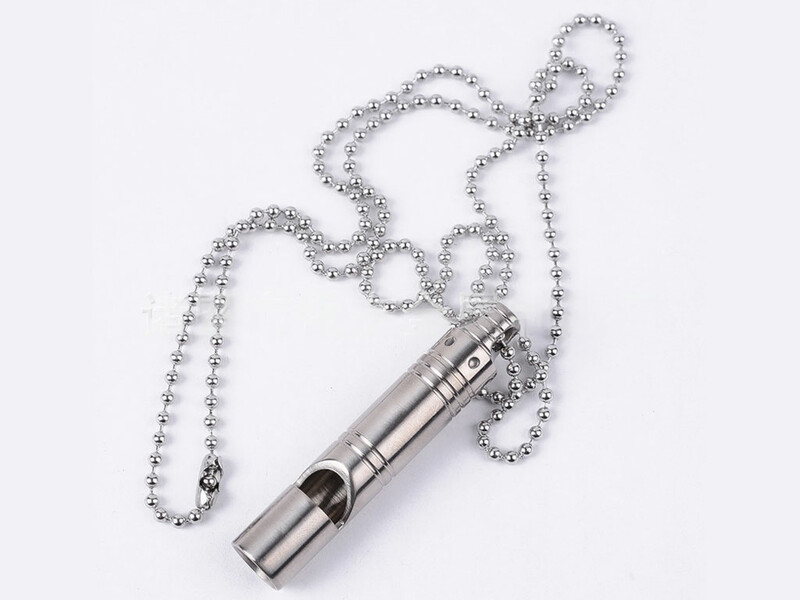 سوت حیوانات خانگی تیتانیومی Titanium alloy whistle training whistle pigeon pet training whistle