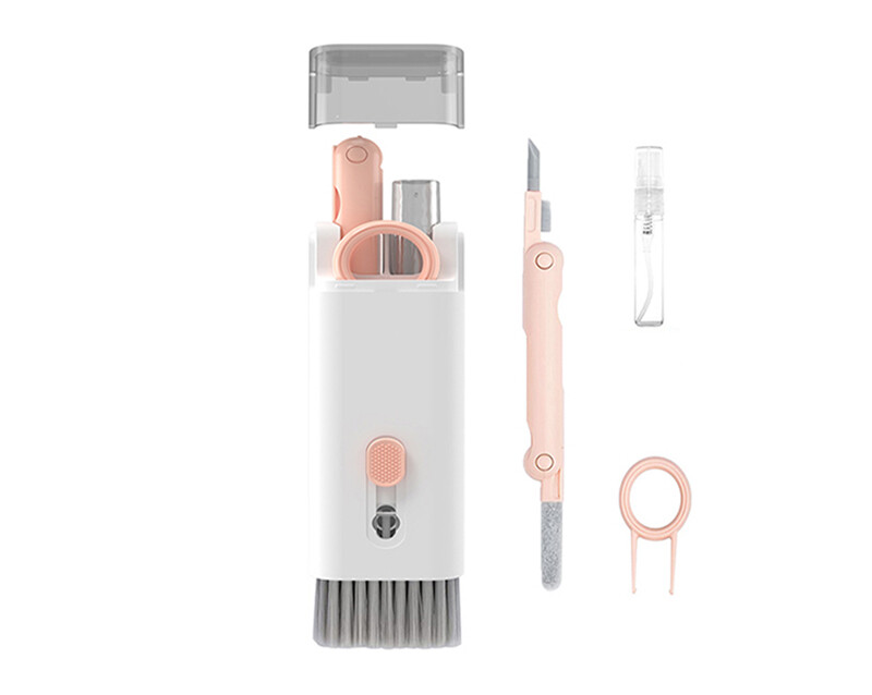 ست نظافت چند کاره دستگاه‌های الکترونیکی 7in1 Computer Keyboard Cleaner Brush Tool Earphone Cleaner