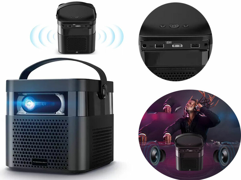ویدیو پروژکتور 4K هوشمند قابل حمل پاورولوژی Powerology 4K Portable Projector PWPROJ70