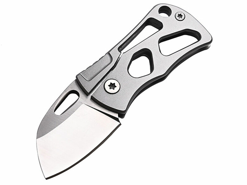 چاقو آنباکسینگ تاشوی قابل آویز به دسته کلید Self-Defense Knife Portable Keychain Unpacking Express Knife