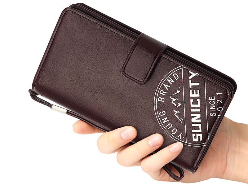 کیف پول و جاکارتی مردانه سانی ستی  SUNICETY S3001 bag multi-card slot business men&#39;s wallet