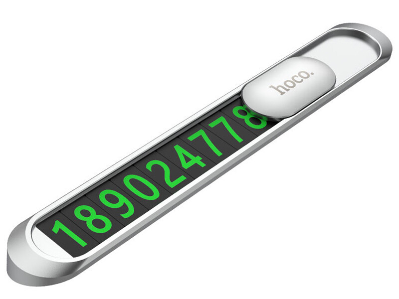 دستگاه اعلام شماره تلفن مخصوص پارک موقت خودرو هوکو Hoco In-car hidden stop signage PH41 Promise