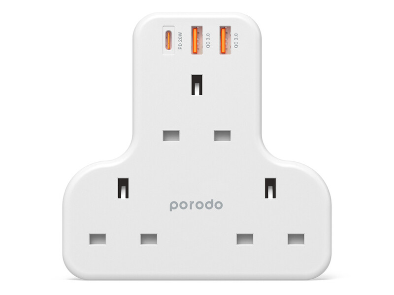 شارژر دیواری 6 پورت 20 وات پورودو Porodo PD-FWCH006 6-in-1 Wall Charger