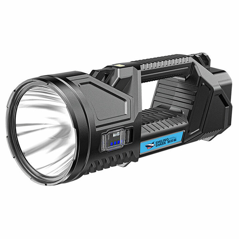 چراغ قوه قدرتمند سولار شارژ اسمایلینگ شارک ST-5123P100-C