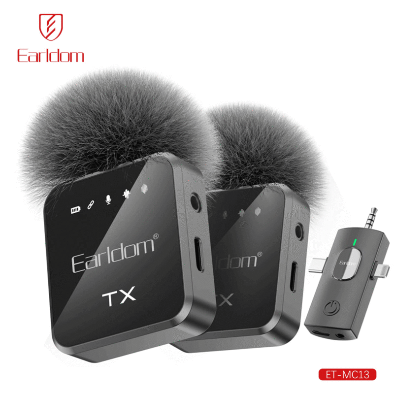 میکروفون بی سیم یقه‌ای ارلدام MC13