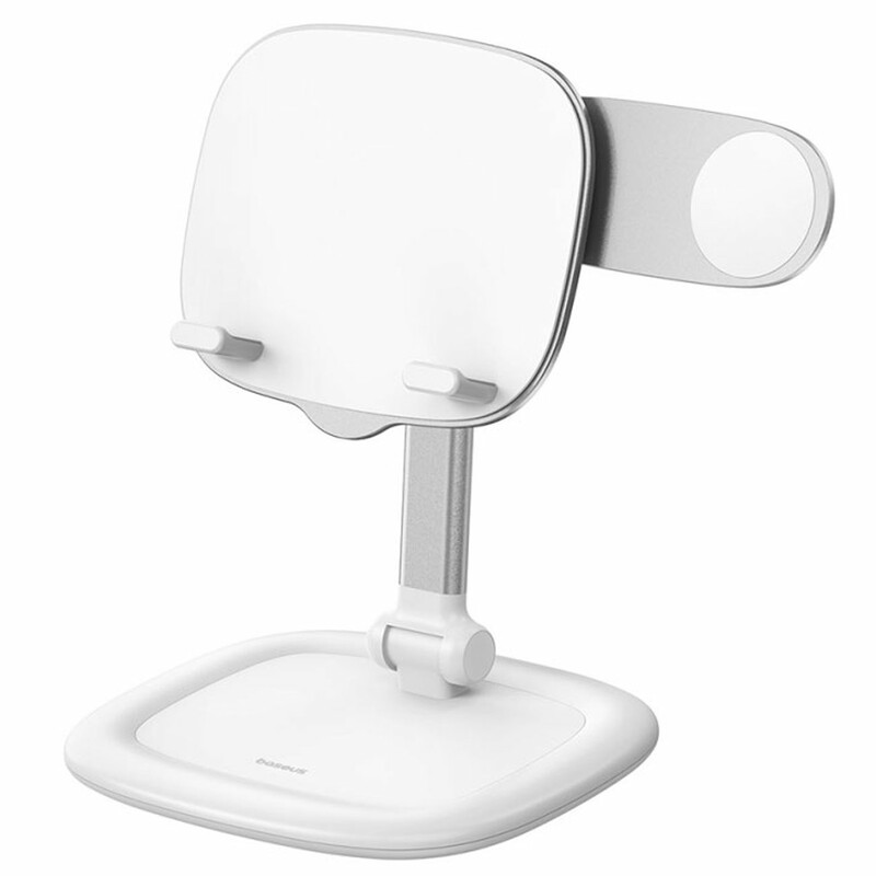 هولدر تبلت و گوشی همراه رومیزی آلومینیومی بیسوس BS-HP010