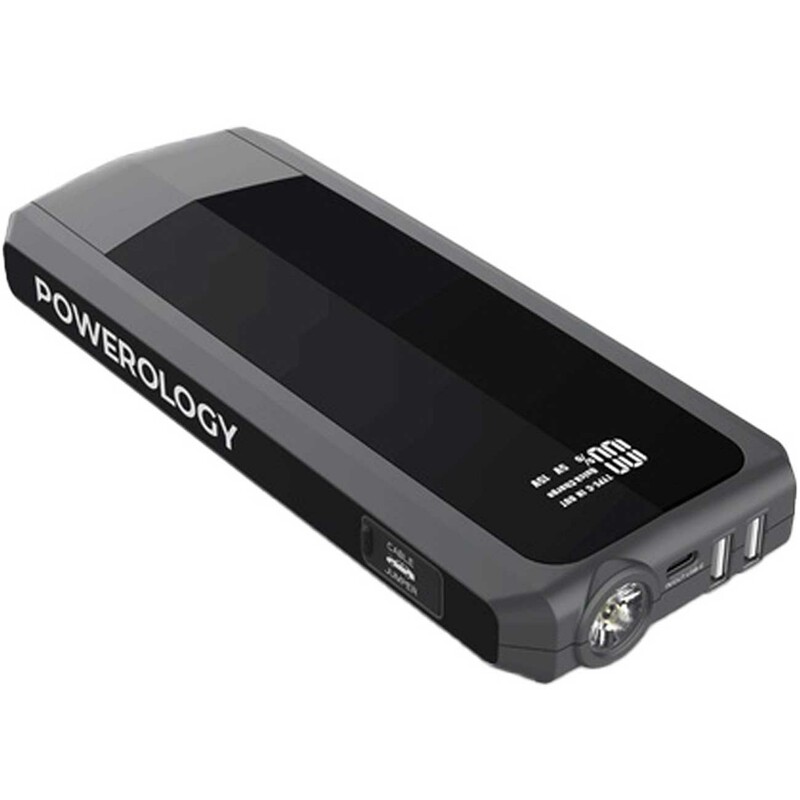 جامپ استارتر و پاوربانک 16000 پاورولوژی PPBCHA29