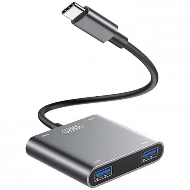 هاب تایپ سی 4 پورت یو اس بی ایکس او HUB012B