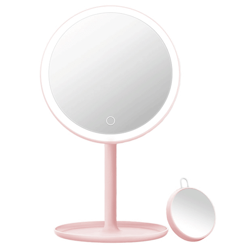 آینه آرایشی شارژی رومیزی دوکو شیائومی همراه با آینه کوچک M002