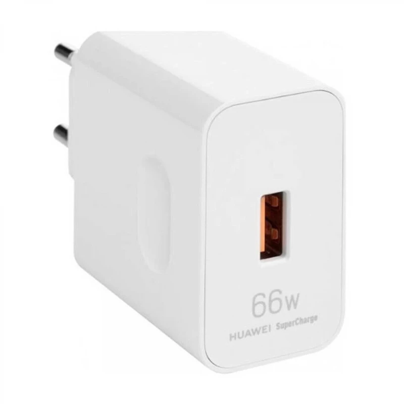 شارژر دیواری اصلی سوپر شارژ یو اس بی 66 وات هوآوی HW-110600E02