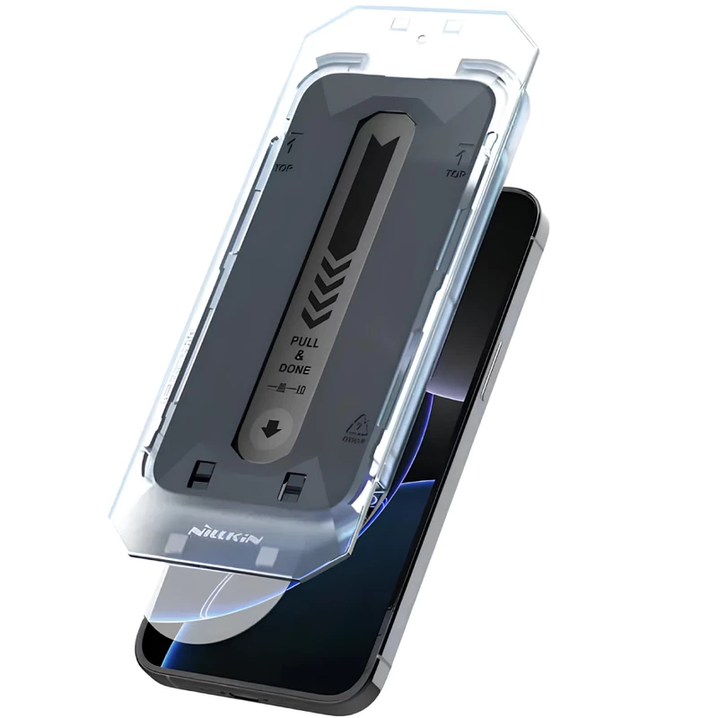 گلس پرایوسی آیفون 16 پرومکس نیلکین همراه با کیت نصب Amazing Guardian