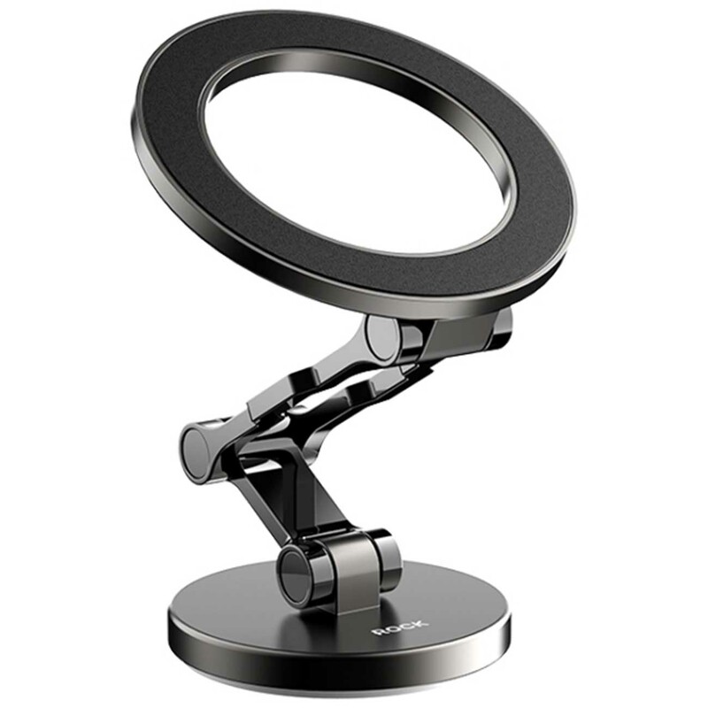 هولدر موبایل مگنتی داخل خودرو فلزی تاشو راک RAM0037