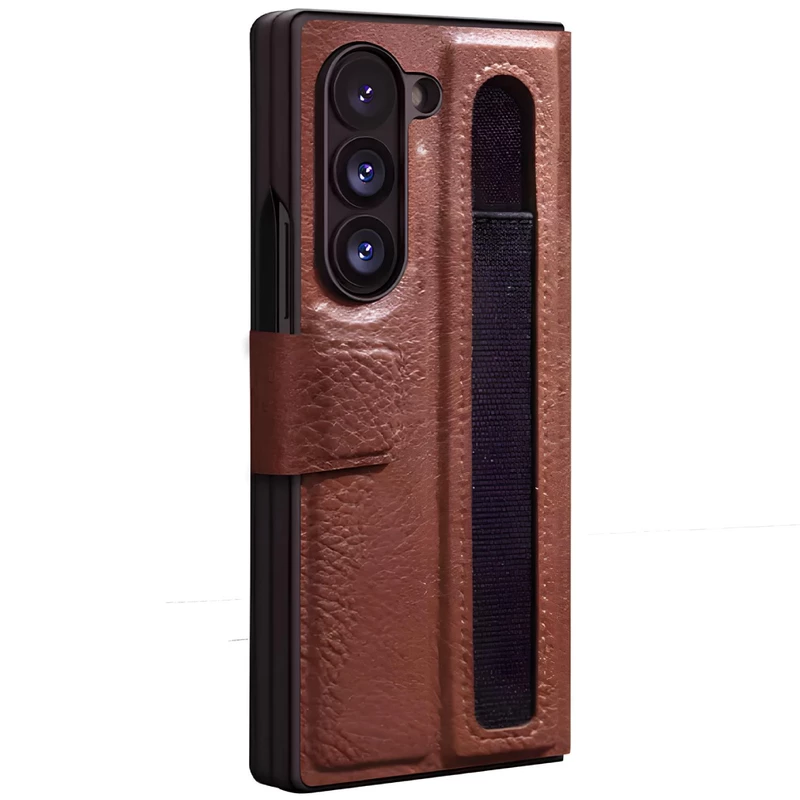 قاب محافظ گوشی سامسونگ گلکسی زد فولد 6 نیلکین Aoge Leather