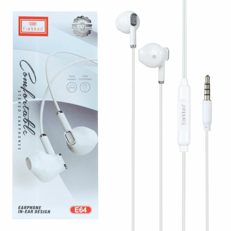 هندزفری جک 3.5 میلی‌متری ارلدام ET-E64