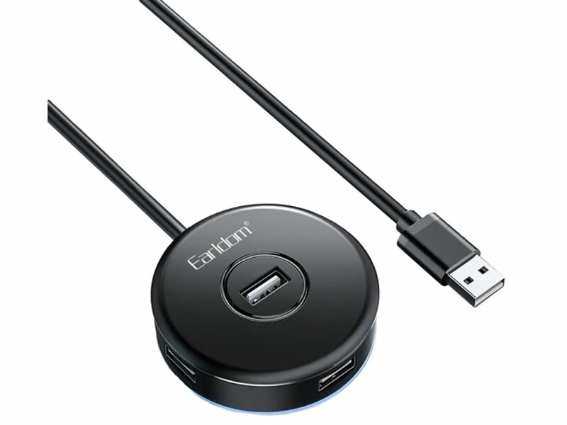 هاب یو اس بی 4 پورت ارلدامEARLDOM 4port HUB model ET-HUB13